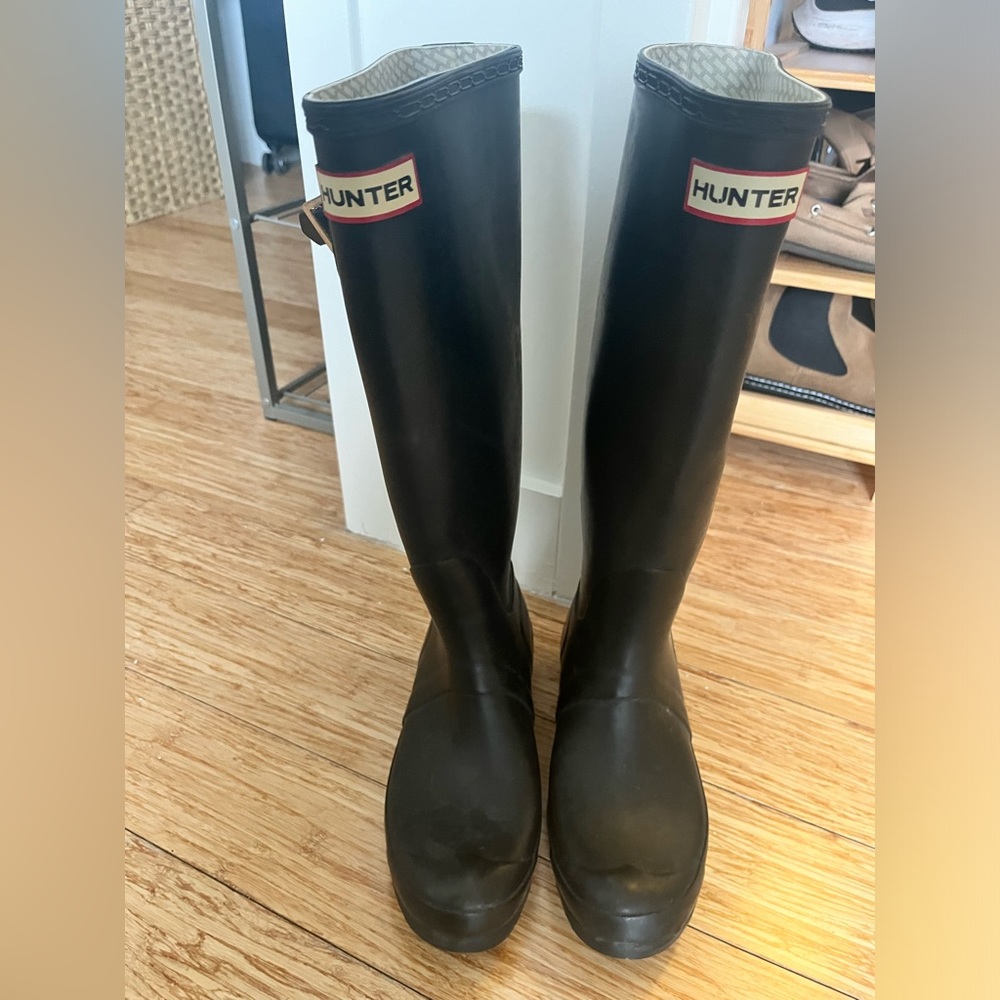 Hunter Boots - original tall (only used a handful of times)